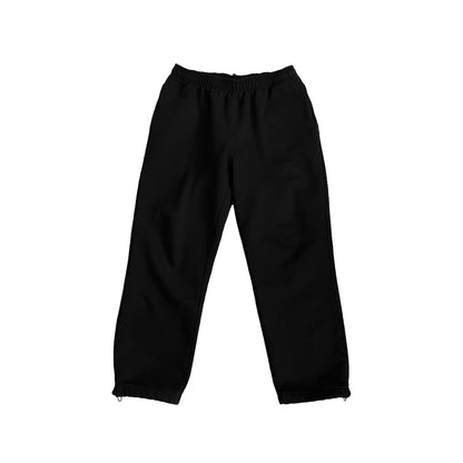 BLACK BASIC SWEATPANTS