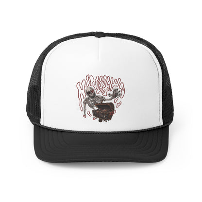 SKELETON TRUCKER HAT