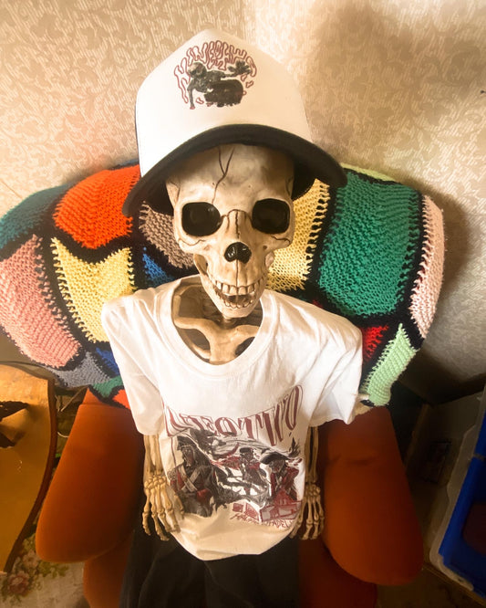 SKELETON TRUCKER HAT